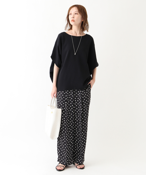 SLOBE IENA(スローブイエナ)の「LETRA/レトラ メルカドバッグS 6107720505/61724614(ショルダーバッグ・レディース・ホワイト/オレンジ・FREE)」の8枚目の写真