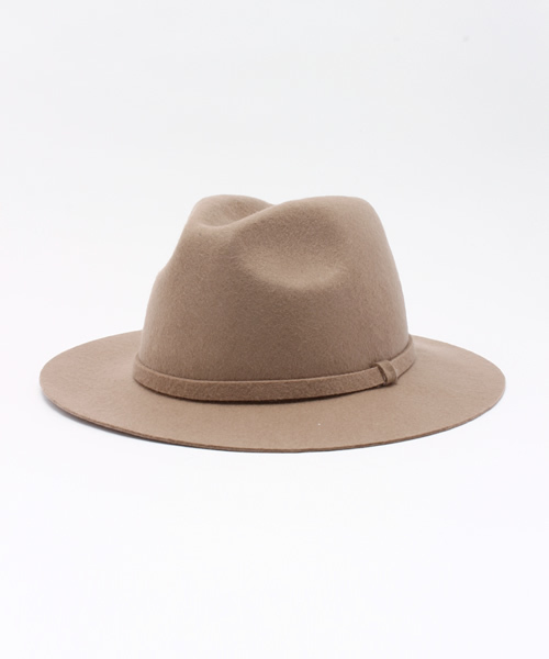 one after another NICE CLAUP（ワンアフターアナザーナイスクラップ）の「★【ナイスクラップ】ウール中折れハット（ハット・レディース・ベージュ/ボルドー/ブラック・FREE）」の2枚目の写真