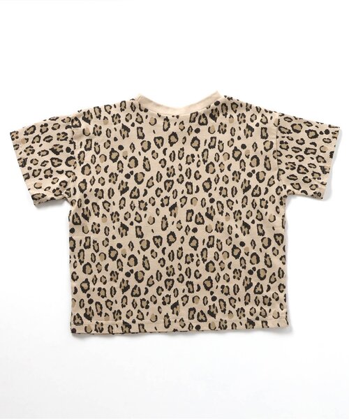 BREEZE(ブリーズ)の「【セットアップ可】総柄Tシャツ(Tシャツ/カットソー・キッズ・ブラック/ベージュ・100/110/90/80/130/120/140)」の6枚目の写真
