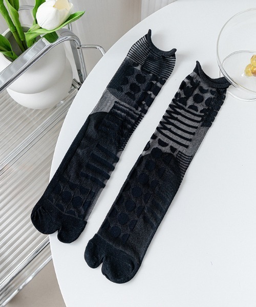 REBALANCE（リバランス）の「足袋ソックス（ソックス/靴下・レディース・D/C/A/G/B/F/E・FREE）」の3枚目の写真