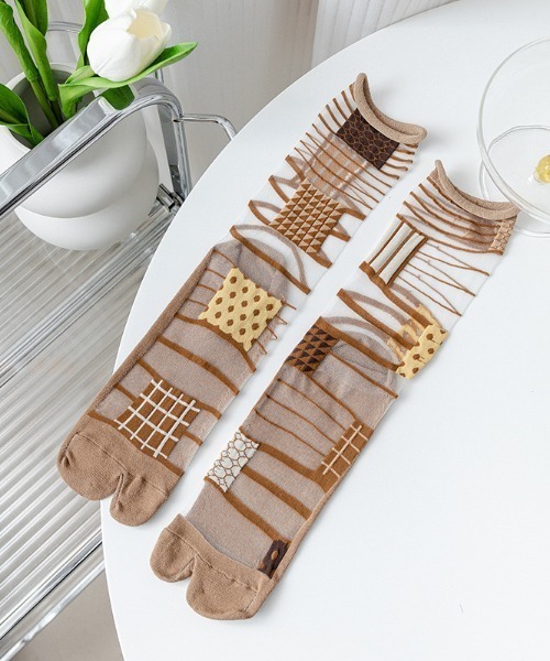 REBALANCE（リバランス）の「足袋ソックス（ソックス/靴下・レディース・D/C/A/G/B/F/E・FREE）」の4枚目の写真