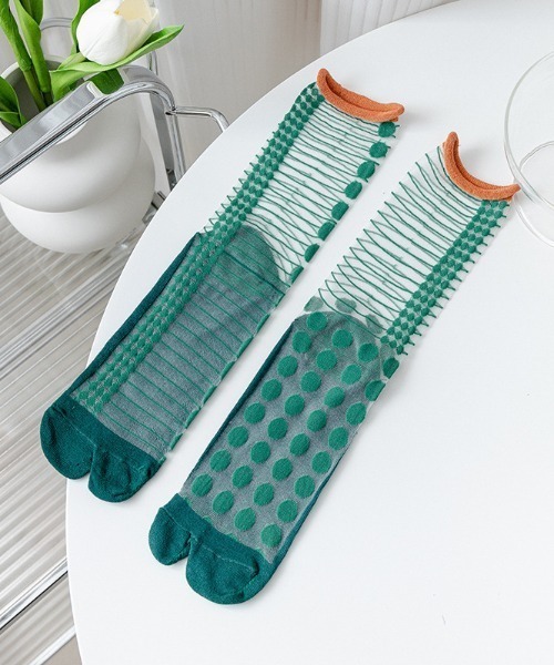 REBALANCE（リバランス）の「足袋ソックス（ソックス/靴下・レディース・D/C/A/G/B/F/E・FREE）」の5枚目の写真