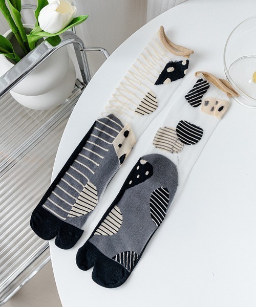 REBALANCE（リバランス）の「足袋ソックス（ソックス/靴下・レディース・D/C/A/G/B/F/E・FREE）」の7枚目の写真