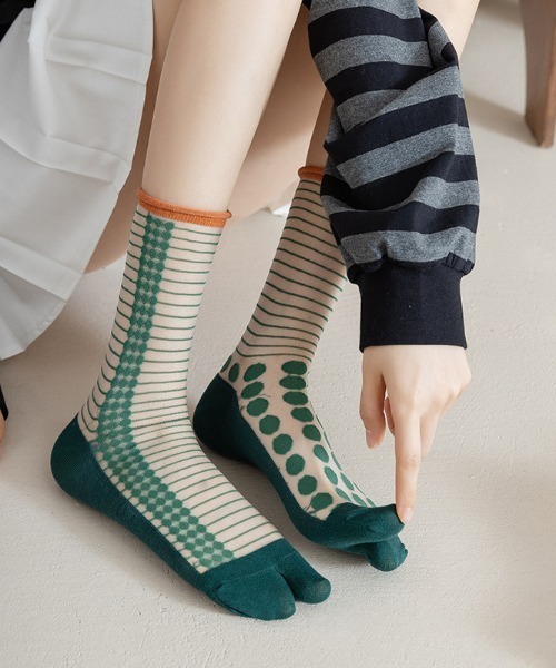 REBALANCE（リバランス）の「足袋ソックス（ソックス/靴下・レディース・D/C/A/G/B/F/E・FREE）」の11枚目の写真