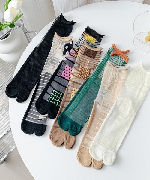 REBALANCE（リバランス）の「足袋ソックス（ソックス/靴下・レディース・D/C/A/G/B/F/E・FREE）」の8枚目の写真