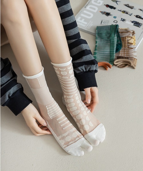 REBALANCE（リバランス）の「足袋ソックス（ソックス/靴下・レディース・D/C/A/G/B/F/E・FREE）」の18枚目の写真