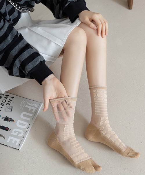 REBALANCE（リバランス）の「足袋ソックス（ソックス/靴下・レディース・D/C/A/G/B/F/E・FREE）」の15枚目の写真