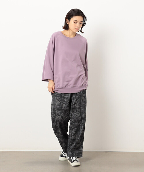Purple&Yellow(パープルアンドイエロー)の「ドローイングプリントパンツ(その他パンツ・メンズ・ブラック・X-SMALL/SMALL/MEDIUM/LARGE)」の8枚目の写真
