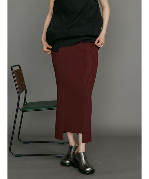 un3d. 新品　RIB KT TIGHT SK / リブニットタイトスカート RIB KT TIGHT SK / リブニットタイトスカート（スカート）｜UN3D