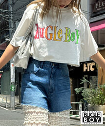 CIAOPANIC | 【BUGLE BOY/ビューグル ボーイ】古着ライクショート丈Tシャツ(Tシャツ/カットソー)