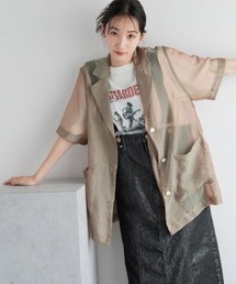 LOWRYS FARM | シアーシャツジャケットＳＳ　 133172(シャツ/ブラウス)