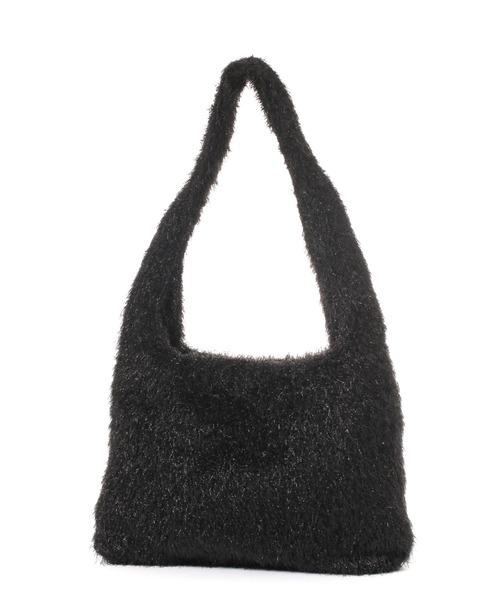 studio CLIP(スタディオクリップ)の「キラキラニットトートバッグ(トートバッグ・レディース・ブラック/その他2・FREE)」の12枚目の写真