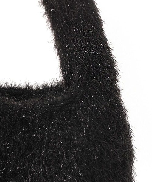 studio CLIP(スタディオクリップ)の「キラキラニットトートバッグ(トートバッグ・レディース・ブラック/その他2・FREE)」の14枚目の写真