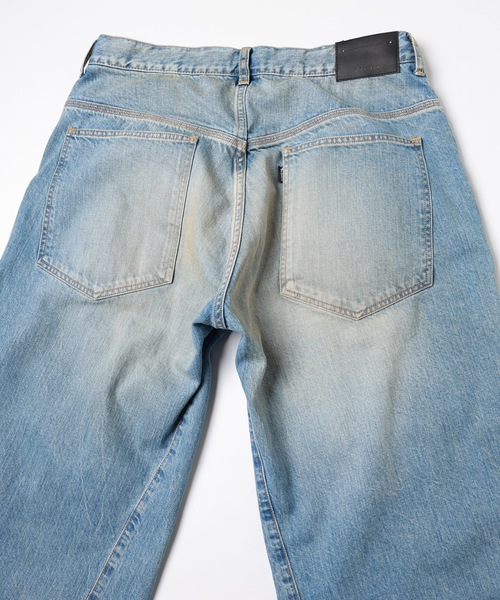 Jieda(ジエダ)の「USED 3D WORK DENIM(デニムパンツ・メンズ・ブラック/インディゴブルー・1/2)」の12枚目の写真