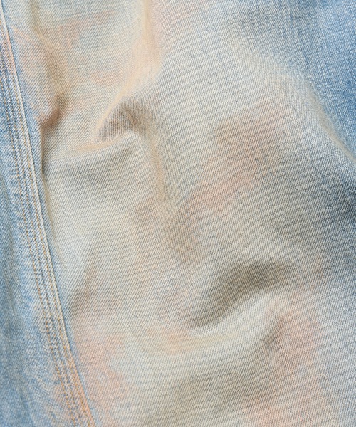 Jieda(ジエダ)の「USED 3D WORK DENIM(デニムパンツ・メンズ・ブラック/インディゴブルー・1/2)」の17枚目の写真