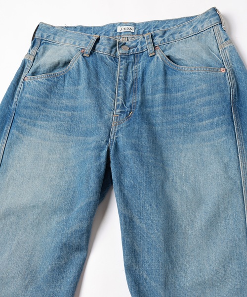 Jieda（ジエダ）の「USED 3D WORK DENIM (NEW WASH)（デニムパンツ・メンズ・ブラック/インディゴブルー・1/2）」の18枚目の写真