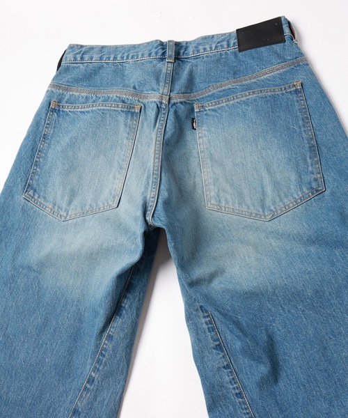 Jieda（ジエダ）の「USED 3D WORK DENIM (NEW WASH)（デニムパンツ・メンズ・ブラック/インディゴブルー・1/2）」の20枚目の写真