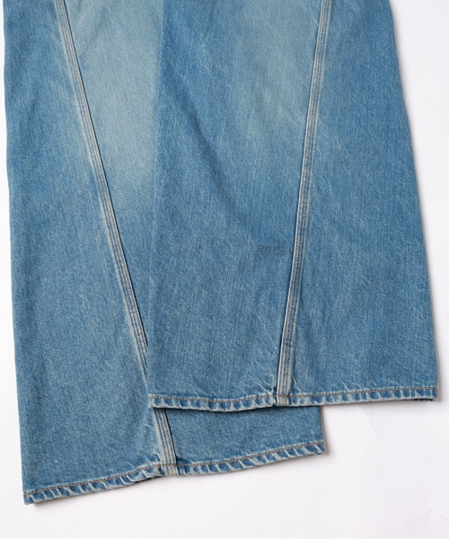 Jieda（ジエダ）の「USED 3D WORK DENIM (NEW WASH)（デニムパンツ・メンズ・ブラック/インディゴブルー・1/2）」の22枚目の写真