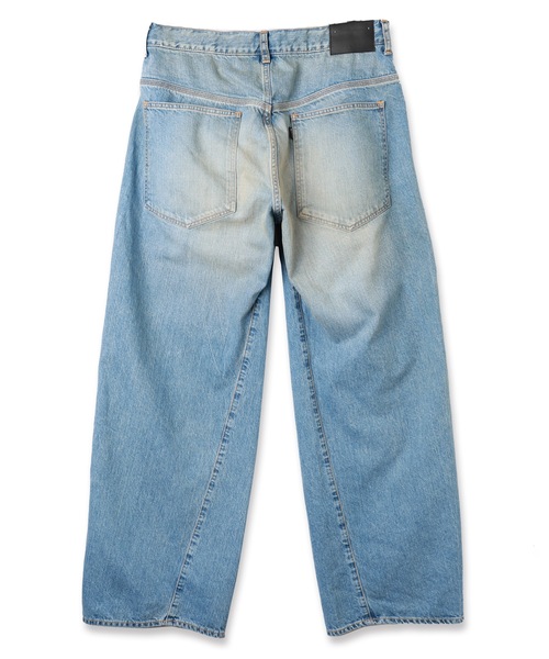 Jieda(ジエダ)の「USED 3D WORK DENIM(デニムパンツ・メンズ・ブラック/インディゴブルー・1/2)」の13枚目の写真