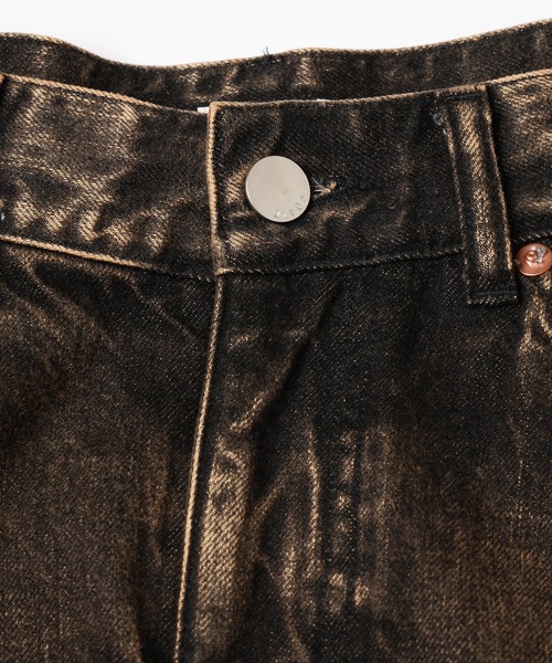 Jieda(ジエダ)の「USED 3D WORK DENIM(デニムパンツ・メンズ・ブラック/インディゴブルー・1/2)」の22枚目の写真