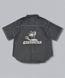 Rigid CMT ruler denim shirt