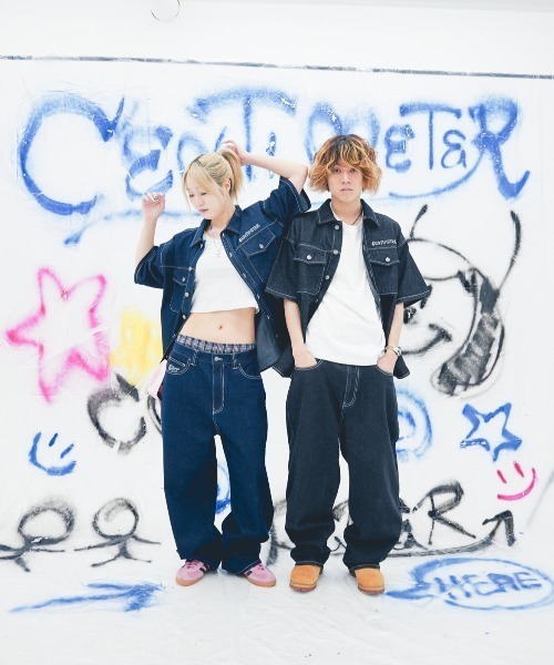 centimeter(センチメーター)の「Rigid CMT ruler denim shirt(シャツ/ブラウス・メンズ・ブラック/インディゴブルー・MEDIUM/LARGE/X-LARGE)」の8枚目の写真