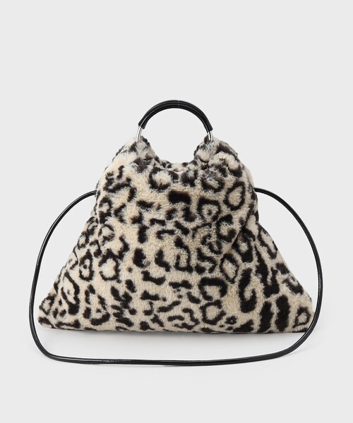 GALLEST（ギャレスト）の「レオパードリングBAG（ハンドバッグ・レディース・ダークブラウン系4・00）」の7枚目の写真