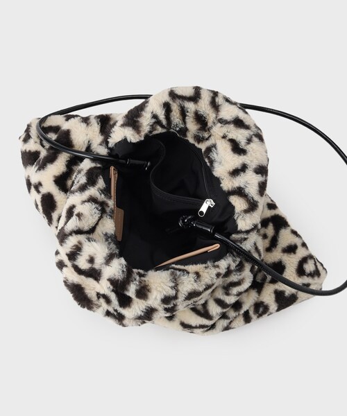 GALLEST（ギャレスト）の「レオパードリングBAG（ハンドバッグ・レディース・ダークブラウン系4・00）」の5枚目の写真