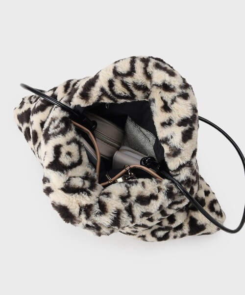 GALLEST（ギャレスト）の「レオパードリングBAG（ハンドバッグ・レディース・ダークブラウン系4・00）」の4枚目の写真