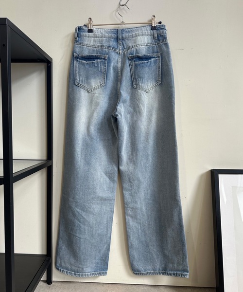 ULEULA（ウルア）の「デニムルーズパンツ（デニムパンツ・レディース・ブルー・MEDIUM/LARGE）」の14枚目の写真