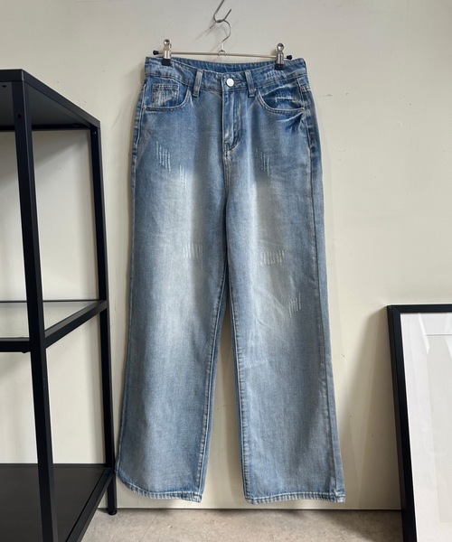 ULEULA（ウルア）の「デニムルーズパンツ（デニムパンツ・レディース・ブルー・MEDIUM/LARGE）」の13枚目の写真