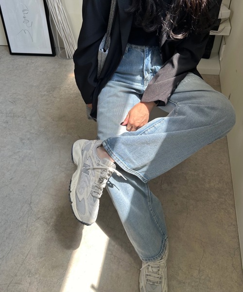 ULEULA（ウルア）の「デニムルーズパンツ（デニムパンツ・レディース・ブルー・MEDIUM/LARGE）」の12枚目の写真