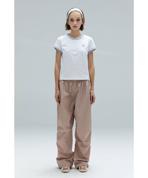 DEARSTALKER（ディアストーカー）の「DEARSTALKER／LINGER T（Tシャツ/カットソー・レディース・ホワイト/チャコール・FREE）」の16枚目の写真