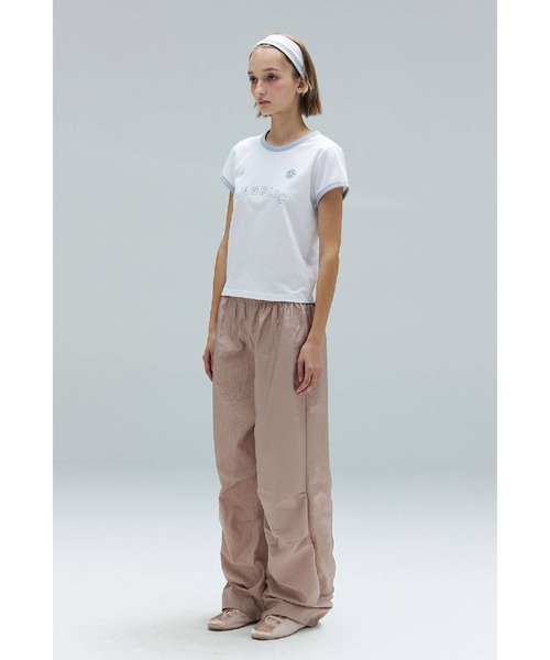 DEARSTALKER（ディアストーカー）の「DEARSTALKER／LINGER T（Tシャツ/カットソー・レディース・ホワイト/チャコール・FREE）」の15枚目の写真