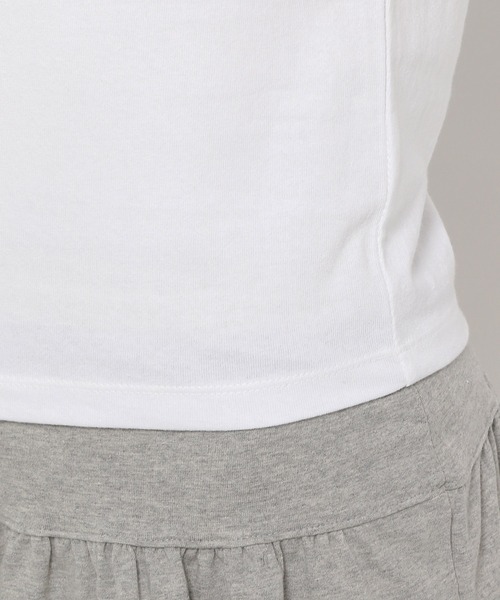 DEARSTALKER（ディアストーカー）の「DEARSTALKER／LINGER T（Tシャツ/カットソー・レディース・ホワイト/チャコール・FREE）」の19枚目の写真