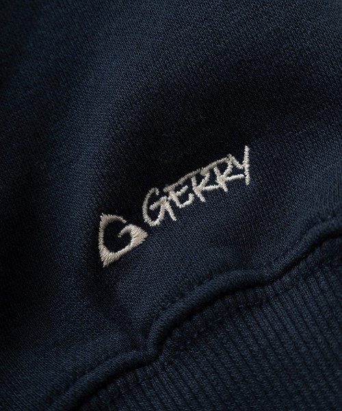 GERRY（ジェリー）の「【GERRY/ジェリー】ブランドロゴ ワンポイント刺繍 ベーシックデザイン ビッグシルエット 裏起毛ジップパーカー/ワイドシルエット（パーカー・メンズ・ネイビー/オートミール/ブラック/アッシュグレー・XL/L/M）」の13枚目の写真