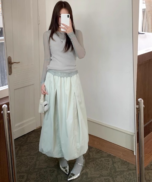 tageechita(タジチタ)の「【TAGEECHITA】ウール ベーシックUネックリブニットタンクトップ(タンクトップ・レディース・ブラウン/アイボリー/グレー・L/M/S)」の22枚目の写真