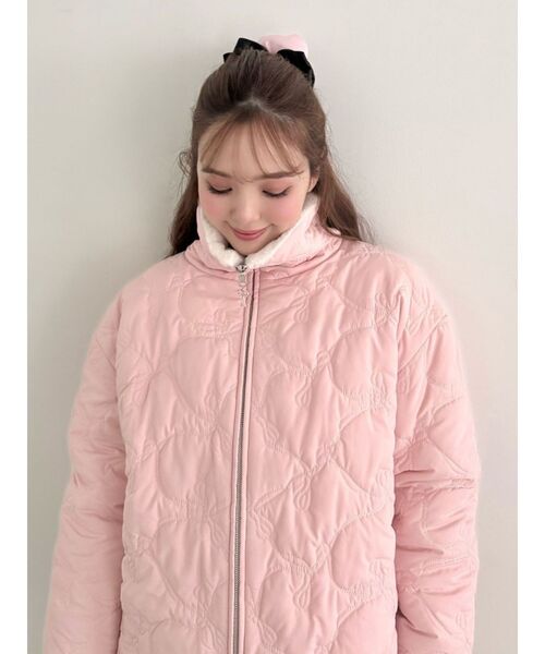 CALNAMUR（カルナムール）の「2WAY RIBBON＆FAUX FUR QUILTING