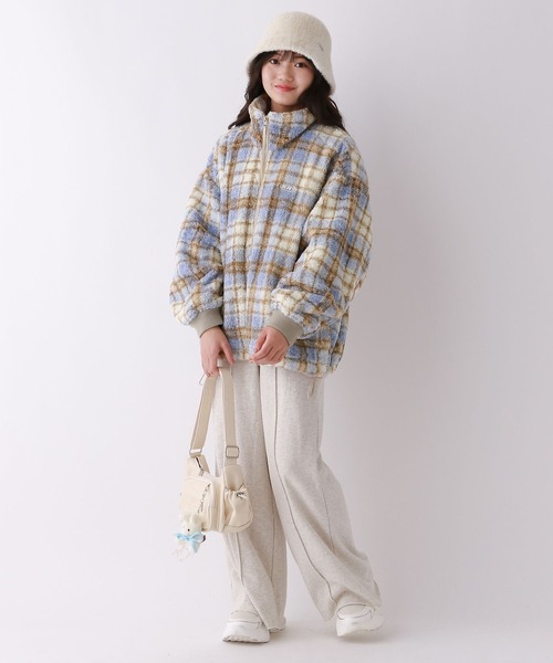 repipi armario（レピピ アルマリオ）の「COLORFULボアジャケット（その他アウター・キッズ・ホワイト系その他/ブルー系その他/ブラック/グレー系その他・SMALL/MEDIUM/LARGE）」の11枚目の写真