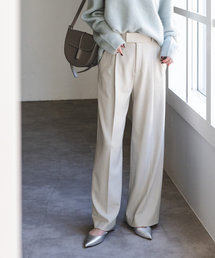 Noble | 《追加》TRツイル裏起毛スラックスパンツ(スラックス)