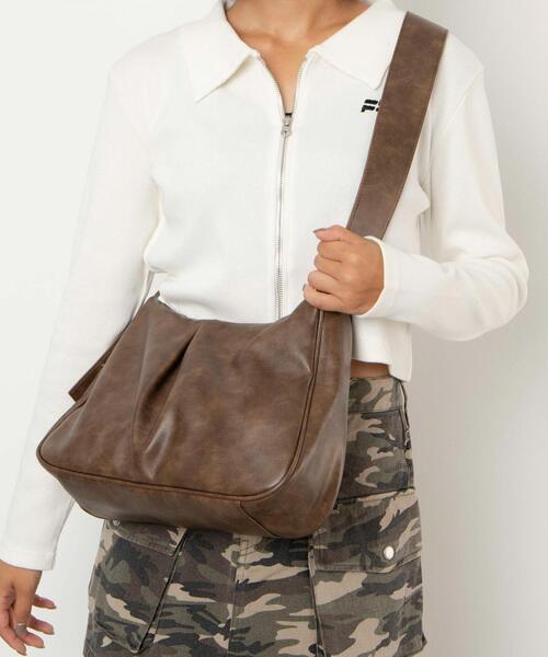 WEGO（ウィゴー）の「WEGO/ハトメベルトワンショルダー（ショルダーバッグ・レディース・ブラック/グレー/ブラウン・FREE）」の20枚目の写真