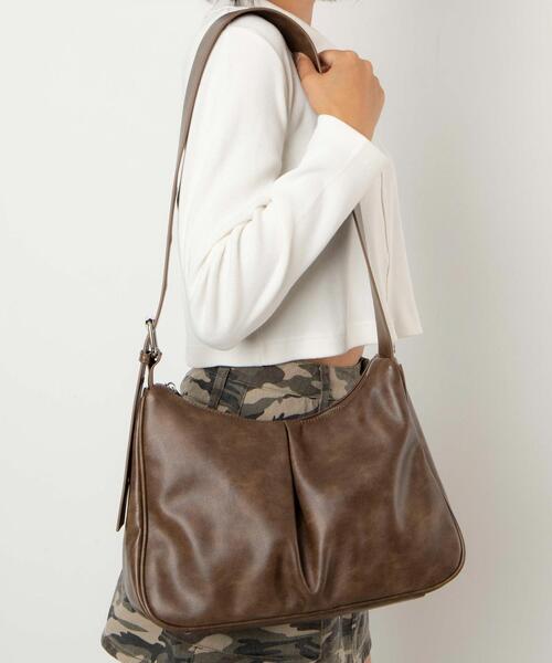 WEGO（ウィゴー）の「WEGO/ハトメベルトワンショルダー（ショルダーバッグ・レディース・ブラック/グレー/ブラウン・FREE）」の19枚目の写真