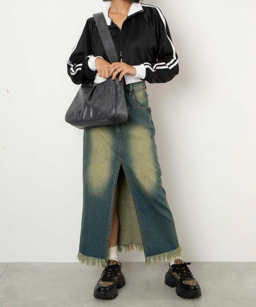 WEGO（ウィゴー）の「WEGO/ハトメベルトワンショルダー（ショルダーバッグ・レディース・ブラック/グレー/ブラウン・FREE）」の13枚目の写真