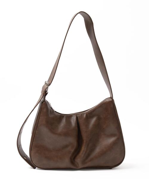 WEGO（ウィゴー）の「WEGO/ハトメベルトワンショルダー（ショルダーバッグ・レディース・ブラック/グレー/ブラウン・FREE）」の10枚目の写真