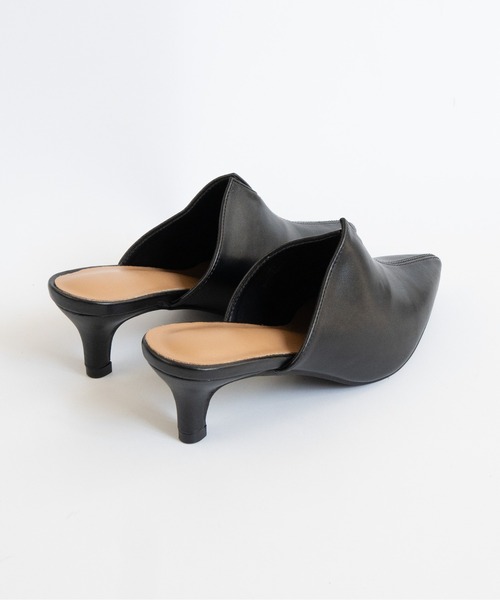 Fabby fabby（ファビィーファビィー）の「スリットポインテッドトゥミュール（その他シューズ・レディース・ブラック/シルバー/ベージュ・SMALL/MEDIUM/LARGE）」の21枚目の写真