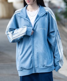 JOHN'S CLOSET | 【13】カットスウェード サイドライン トラックジャケット/ジャージ(ジャージ)