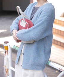 DOUBLE NAME | Vネックラメニットカーデ(カーディガン/ボレロ)