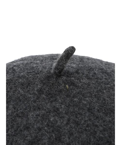 Samansa Mos2（サマンサ モスモス）の「フェルトロールワッチ（ハット・レディース・モカ/オフホワイト/チャコールグレー・F）」の12枚目の写真