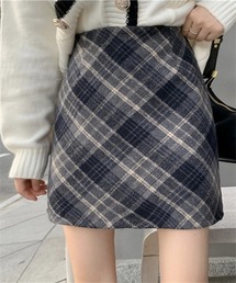 Dream garden（ドリームガーデン）の「チェック柄ミニスカート（スカート）」