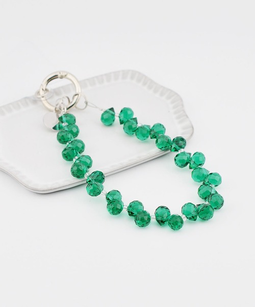 BROTHERHOOD（ブラザーフッド）の「【eY】シャンデリア ビーズ スマホ リスト ストラップ（スマホグッズ・レディース・F/E/D/C/A/B/H/I/G/L/K/J/M・FREE）」の10枚目の写真